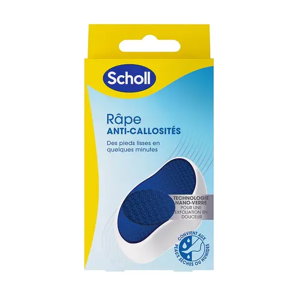 Scholl Manual Anti-Callus Feet Grater x1