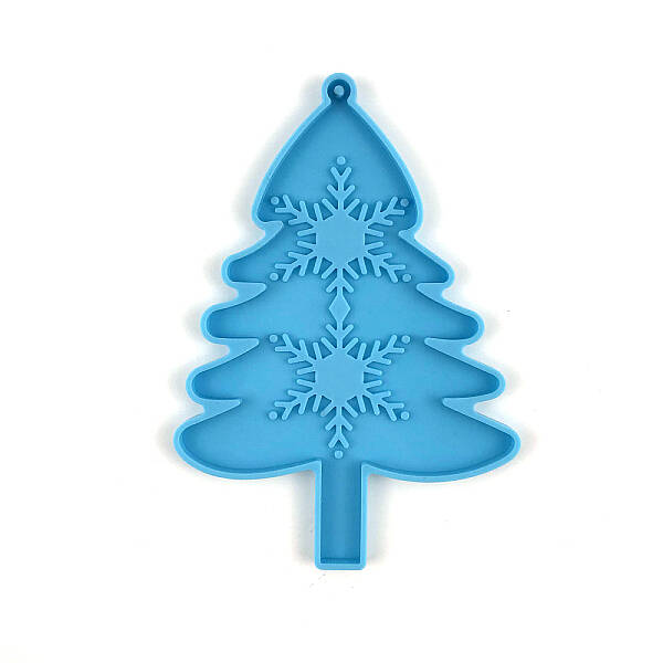 DIY Christmas Tree Pendant Food Grade Silicone Molds