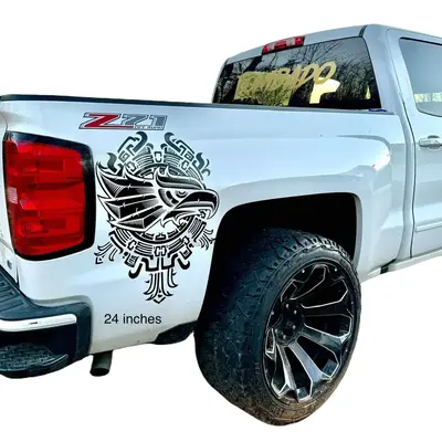 Hecho En Mexico Custom Decal Vinyl Decor - Truck Sticker, Custom Decal for Glass Doors & Walls, Available in Multiple Colors,...