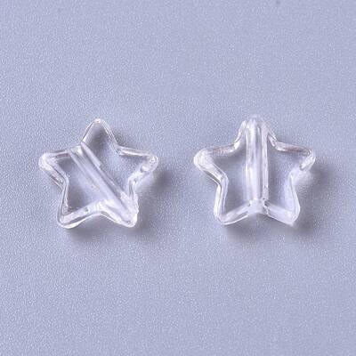 Transparent Acrylic Beads