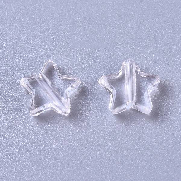 Transparent Acrylic Beads