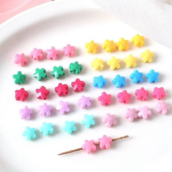 Opaque Acrylic Beads