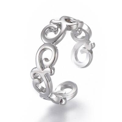 Adjustable Brass Toe Rings