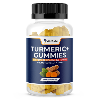 Turmeric Gummies - 60 Count - 9 Grams Per Serving