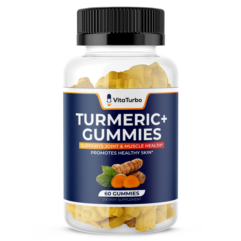 Turmeric Gummies - 60 Count - 9 Grams Per Serving