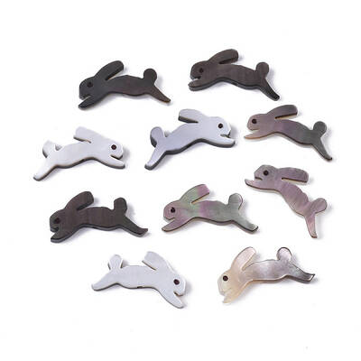 Natural Black Lip Shell Beads