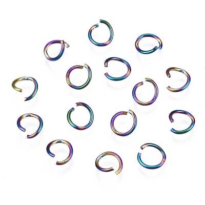 Ion Plating(IP) 304 Stainless Steel Jump Rings