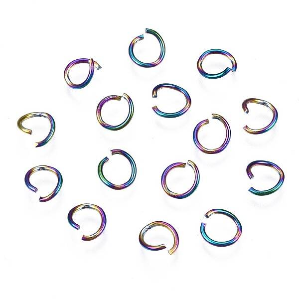 Ion Plating(IP) 304 Stainless Steel Jump Rings