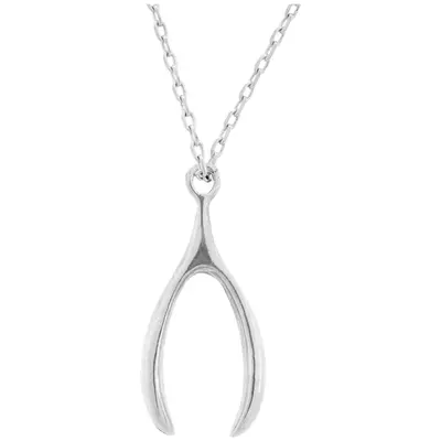 Lucky Wishbone Pewter Jewelry! - Earrings
