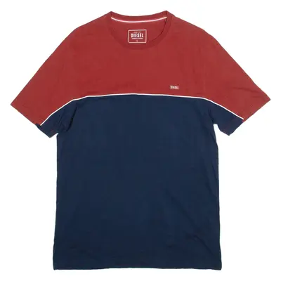 DIESEL Mens T-Shirt Red L