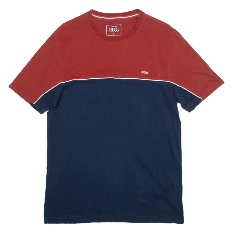 DIESEL Mens T-Shirt Red L