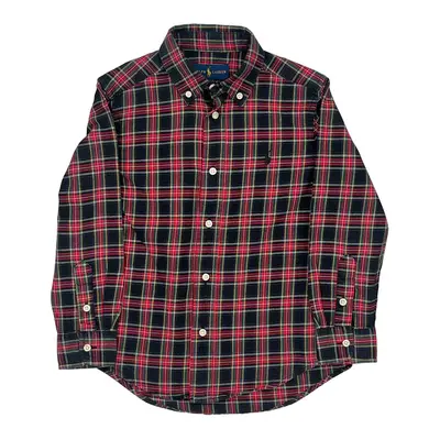 Age 5 Ralph Lauren Flannel Shirt - 3XS Multicoloured Cotton