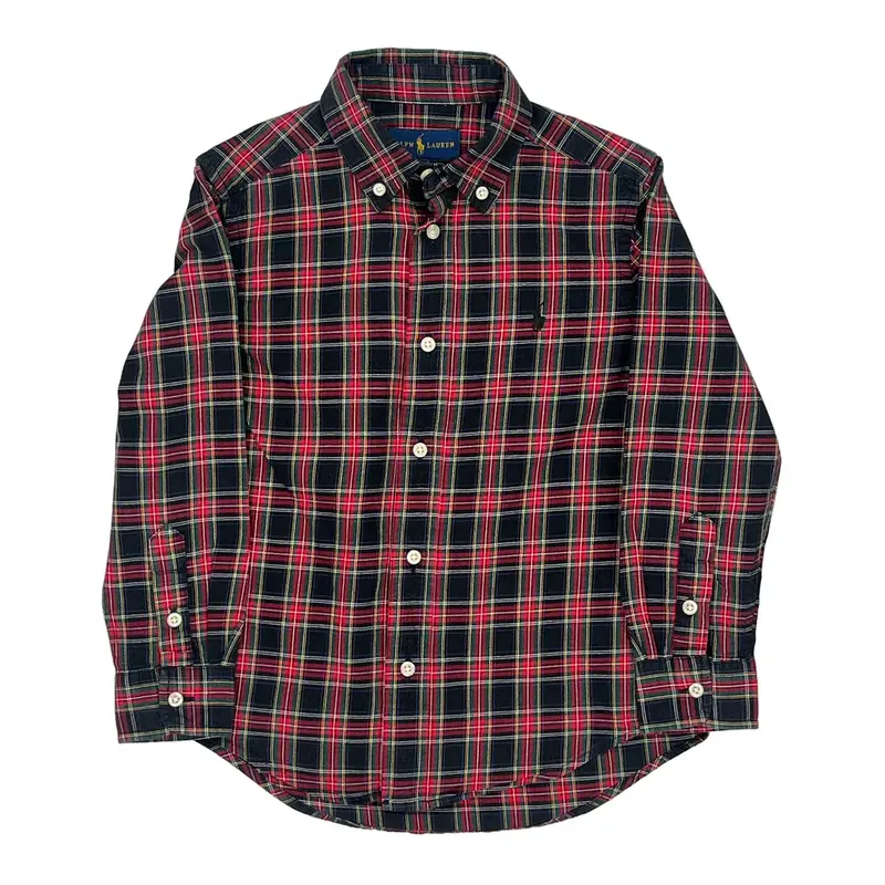 Age 5 Ralph Lauren Flannel Shirt - 3XS Multicoloured Cotton
