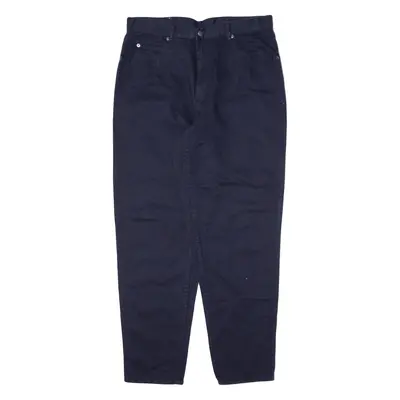 TEDDY'S Wash Em' Warm Womens Jeans Blue Relaxed Tapered 90s W34 L30