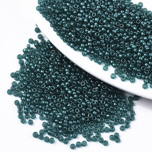 Frosted Opaque Glass Seed Beads
