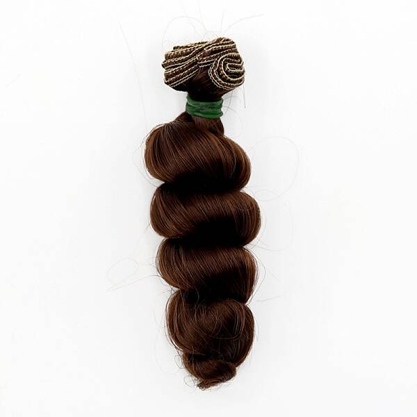 High Temperature Fiber Long Curly Hairstyle Doll Wig Hair