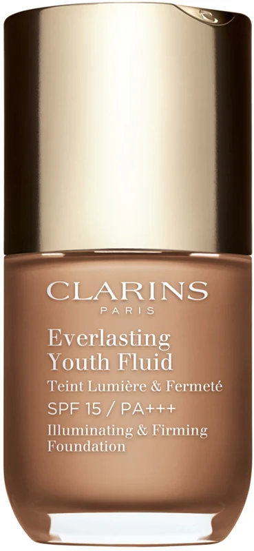 Clarins Everlasting Youth Illuminating Foundation Fluid SPF 15 Color 112.3 Sandalwood 30 ml
