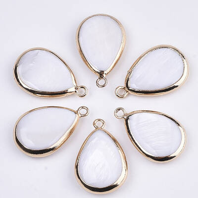 Natural Freshwater Shell Pendants