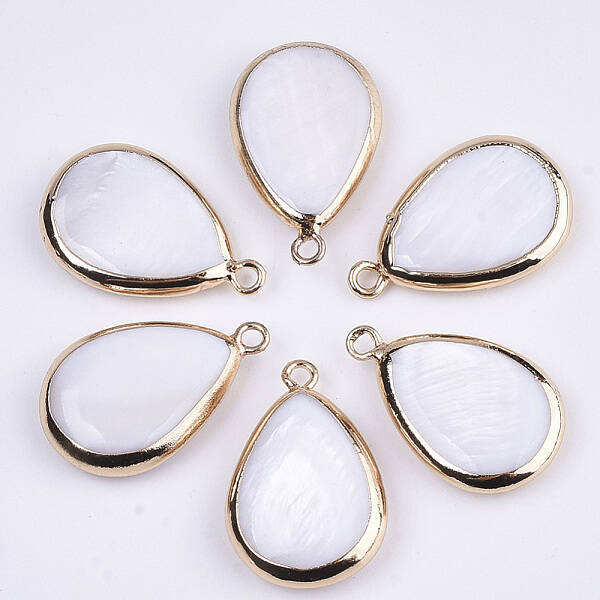 Natural Freshwater Shell Pendants