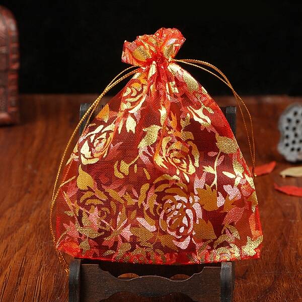 Organza Drawstring Jewelry Pouches
