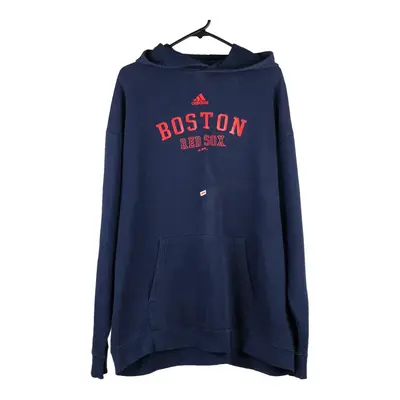 Boston Red Sox Adidas MLB Hoodie - Large Navy Cotton