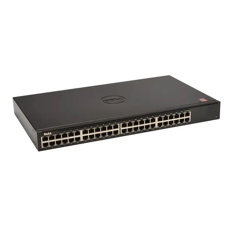 Dell X1052P | X-Series X1052P 48 x 10/100/1000Base-T RJ-45 PoE/PoE+ Ports and 4 x 10GbE SFP+ Ports Layer 2 Managed Gigabit Et...