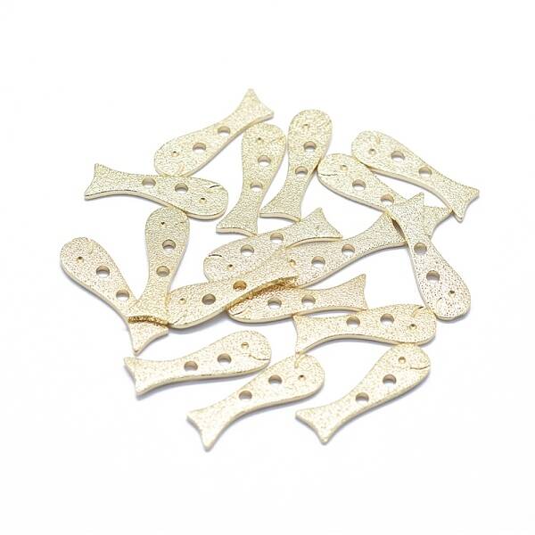 2-Hole Brass Buttons