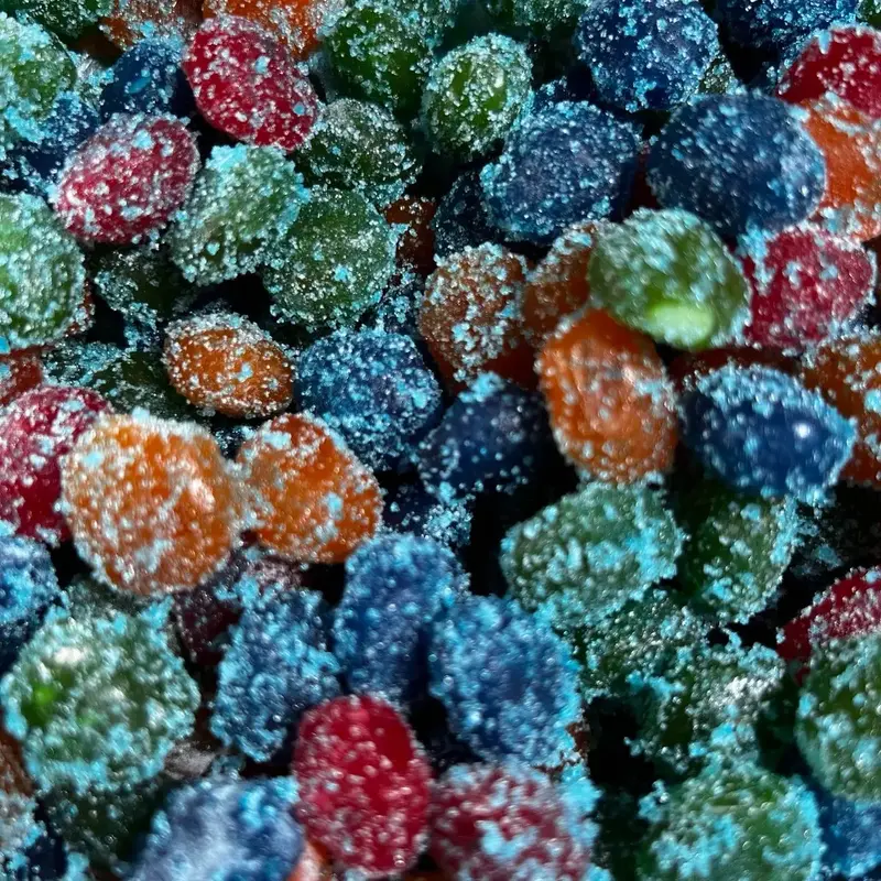 SOUR Blue RAZ Gummy Candy 2 pound