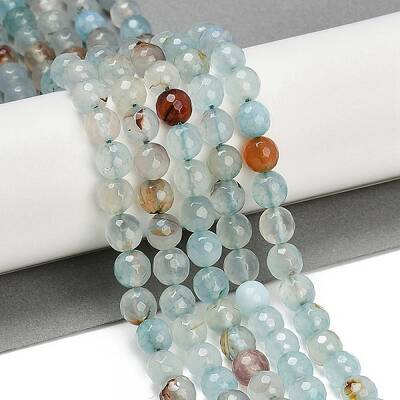Natural Agate(Dyed & Heated) Beads Strands
