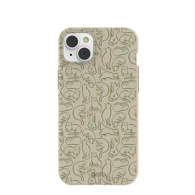 London Fog Say Meow iPhone 14 Plus Case