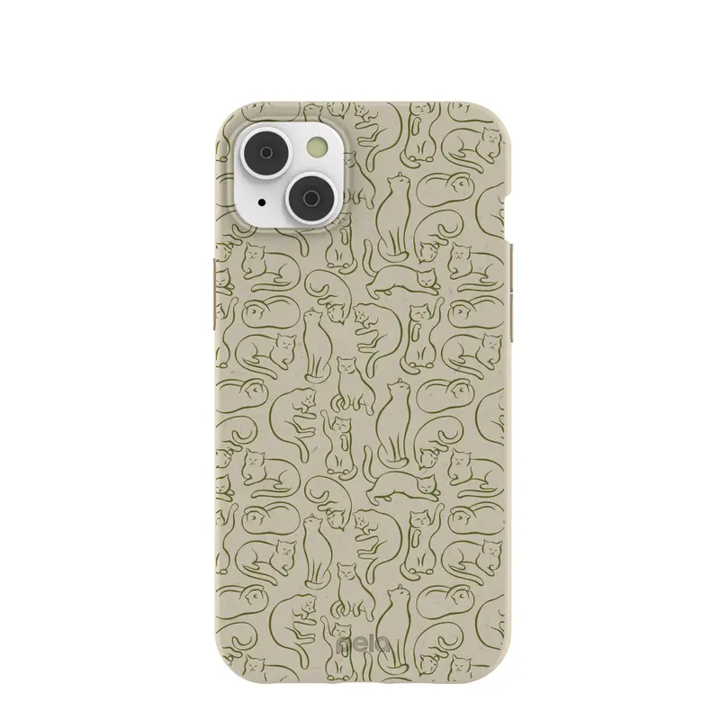 London Fog Say Meow iPhone 14 Plus Case