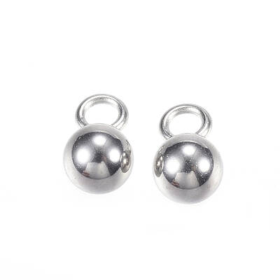 Tarnish Resistant 201 Stainless Steel Pendant End Piece