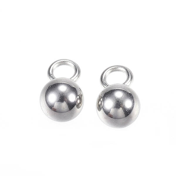 Tarnish Resistant 201 Stainless Steel Pendant End Piece