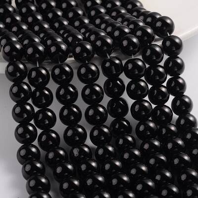Painted Glass Bead Strands