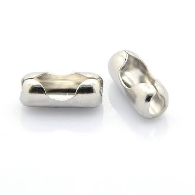 Tarnish Resistant Stainless Steel Ball Chain Connectors