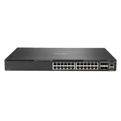 HP JL664A#ABA | Aruba CX 6300M Series 24 x 1000Base-T RJ-45 and 4 x 50GbE SFP56 Ports Layer 3 Managed Stackable Gigabit Ether...