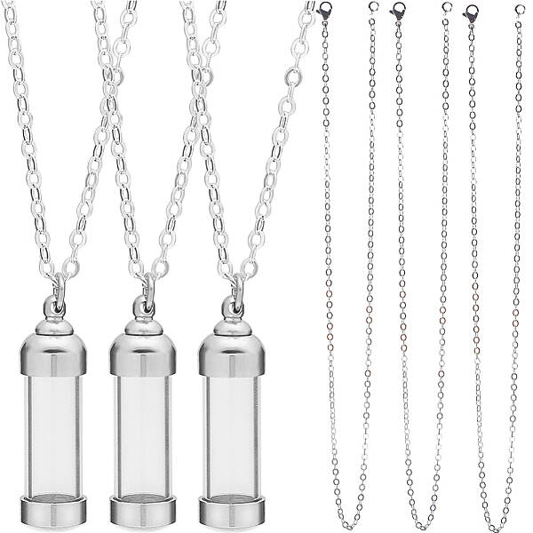 DIY Openable Wish Bottle Necklace Making Kit