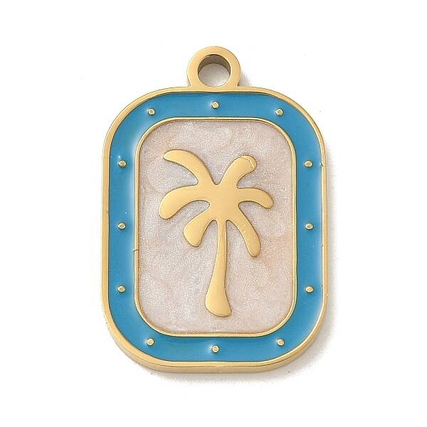 304 Stainless Steel Enamel Pendants