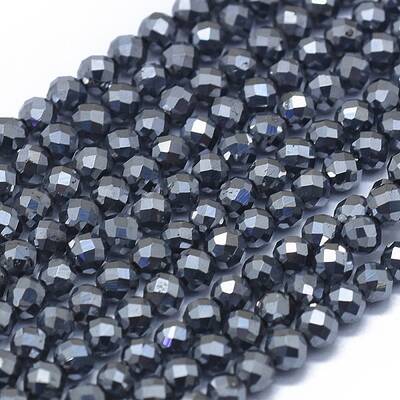 Terahertz Stone Beads Strands