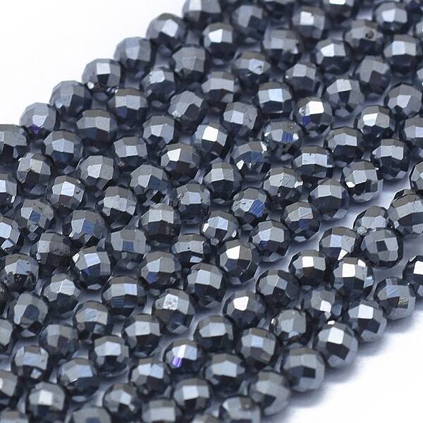 Terahertz Stone Beads Strands