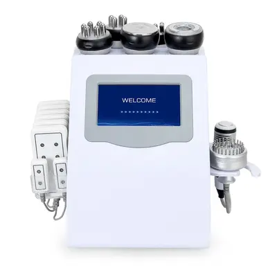9 In 1 80k Cavitation Machine With RF Vacuum Laser Lipo Pads For Body Contouring