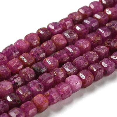 Natural Ruby Beads Strands