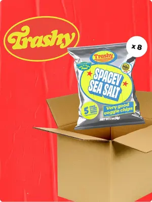 Sea Salt Trashy Chips | Bundle: 8-pack