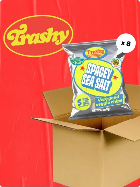 Sea Salt Trashy Chips | Bundle: 8-pack