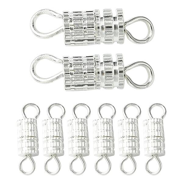 20Pcs Brass Screw Clasps