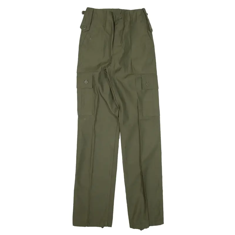 Cargo Trousers Green Regular Straight Womens W26 L31