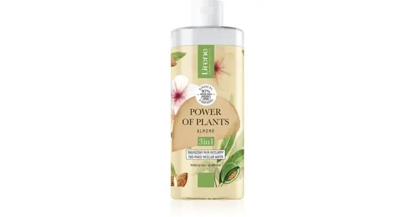 Lirene Power Of Plants Almond Micellar Water 3 In 1 With Soothing Effect 400 Ml