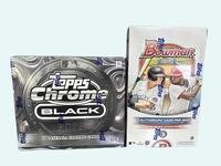 Break #9 BASEBALL PYT - 1x 2025 Topps Chrome Black - 1x 2025 Bowman Hobby