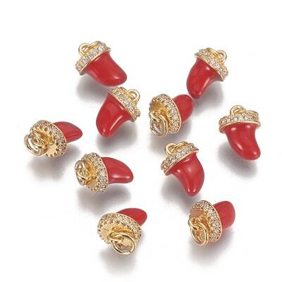 Cubic Zirconia Charms