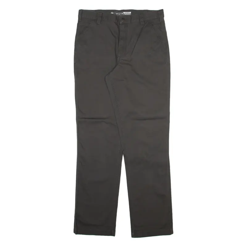 CARHARTT Mens Trousers Grey Relaxed Straight W36 L36